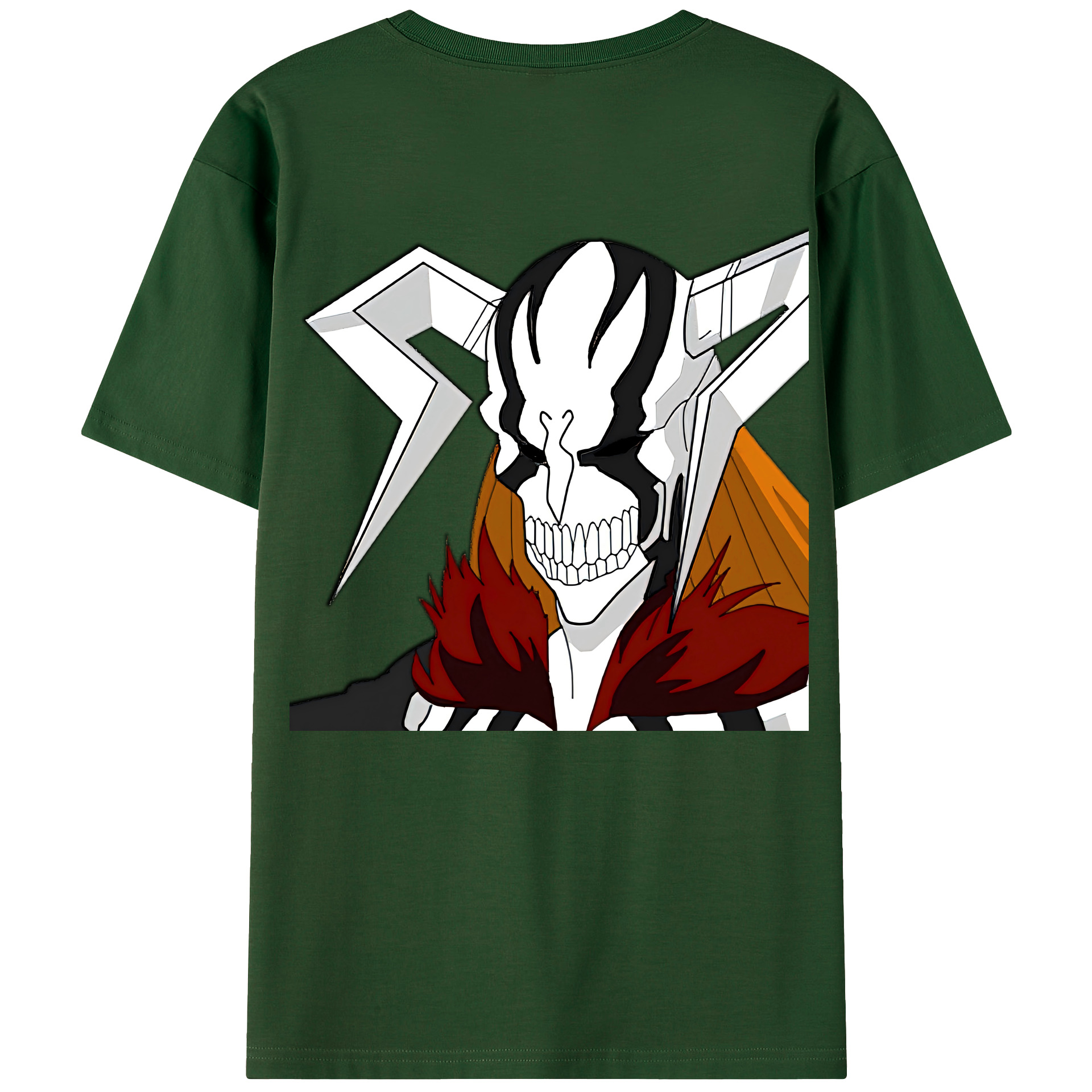 （画像用） ブリーチ 黒崎一護（くろさき いちご）BLEACH Kurosaki Ichigo 綿100％半袖Tシャツ（背面プリント）